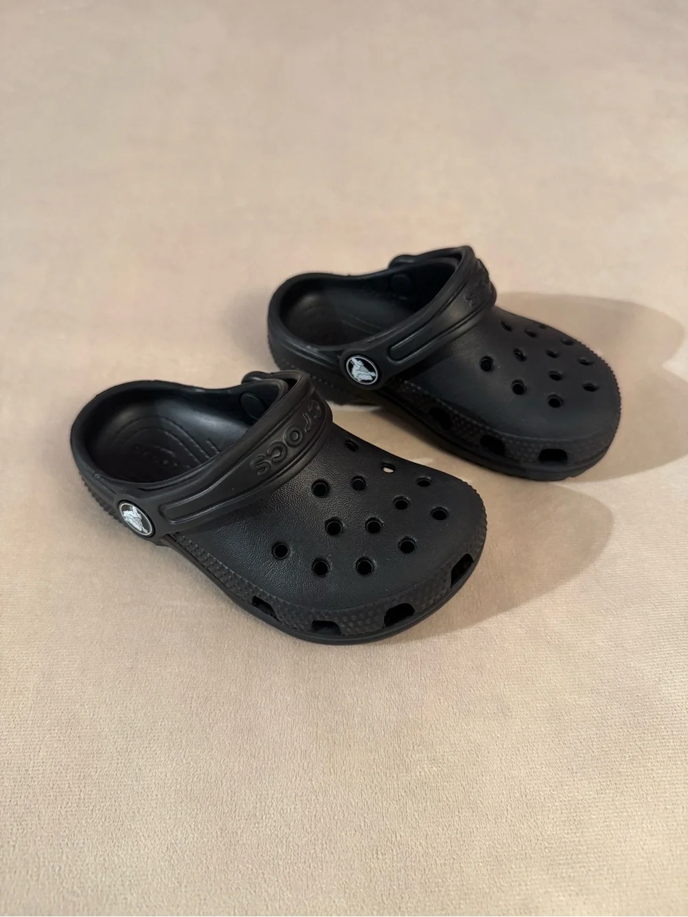 CROCS Kids Classic Clog in Black 8c